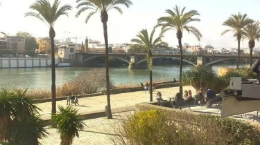 Imagen de vista previa de la cámara web Sevilla - Puente de Triana